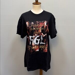 Florida Georgia Line 2017 Dig Your Roots tee